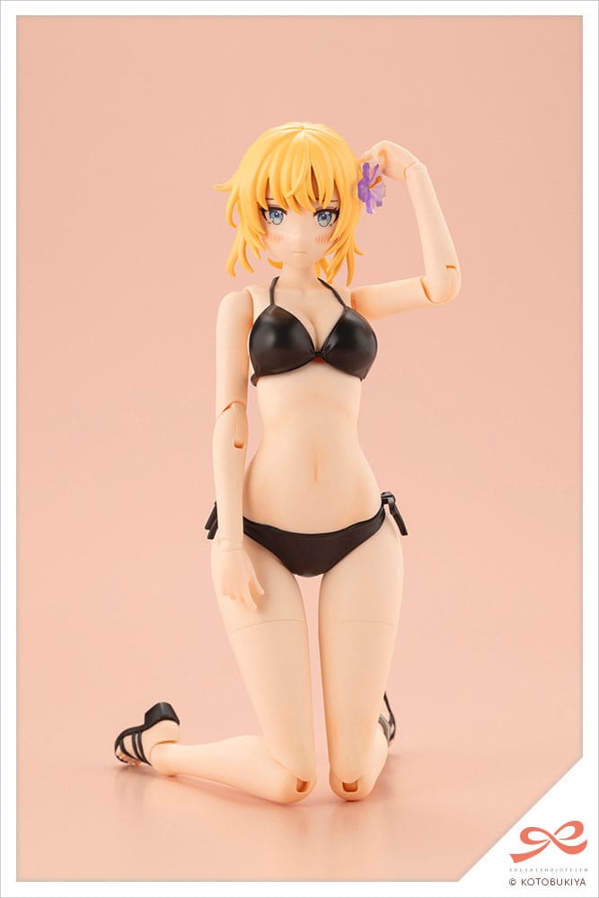 Sousai Shojo Teien Plastic Model Kit 1/10 Ritsuka Saeki (Swim Style) Hair Arrange Ver. 16 cm Figmas Yokina