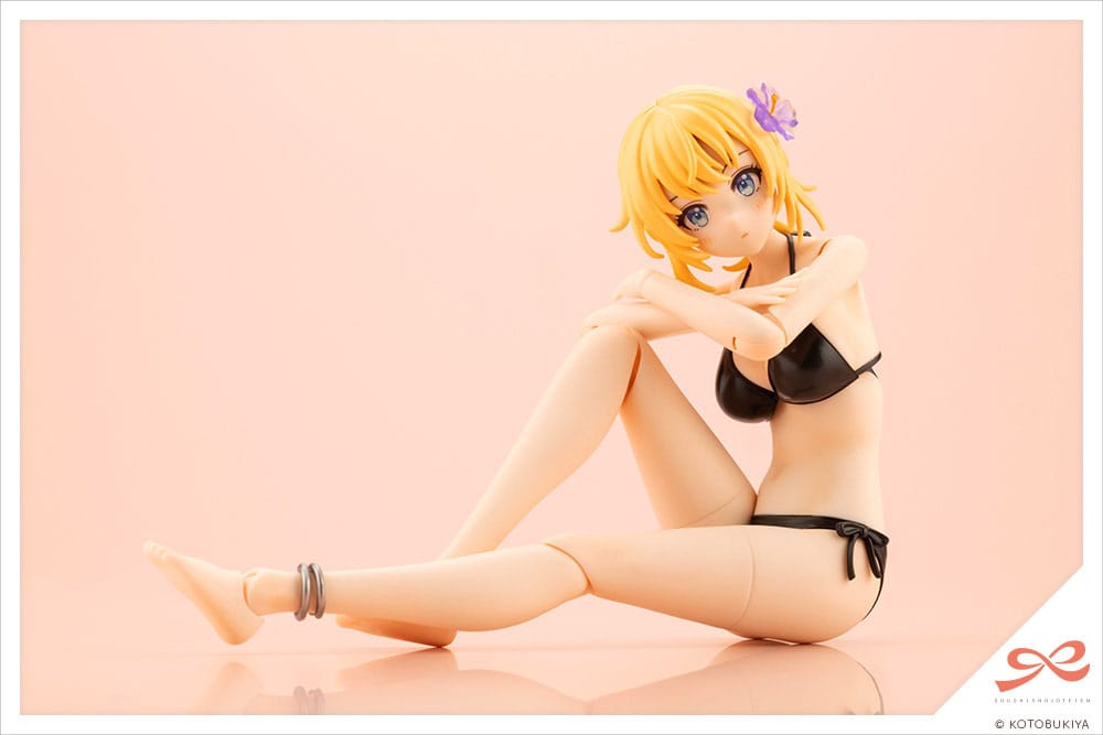 Sousai Shojo Teien Plastic Model Kit 1/10 Ritsuka Saeki (Swim Style) Hair Arrange Ver. 16 cm Figmas Yokina