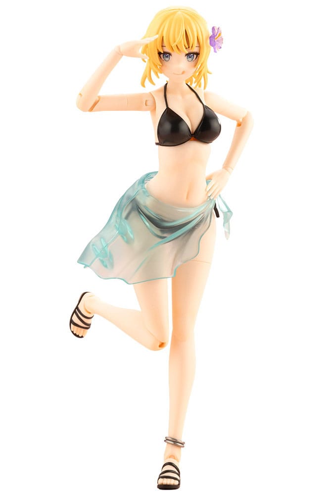 Sousai Shojo Teien Plastic Model Kit 1/10 Ritsuka Saeki (Swim Style) Hair Arrange Ver. 16 cm Figmas Yokina