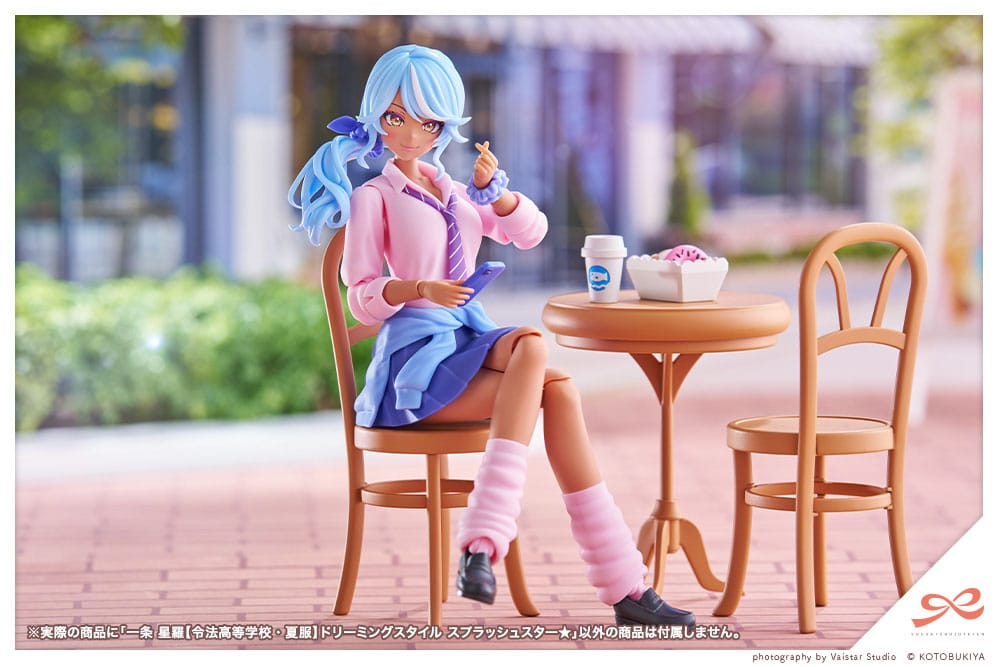 Sousai Shojo Teien Plastic Model Kit 1/10 Seira Ichijo (Ryubu High School Summer Clothes) Dreaming Style Splash Star Blue Ver. 16 cm Figmas Yokina