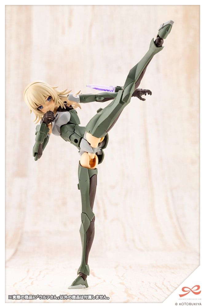 Sousai Shojo Teien Plastic Model Kit 1/10 Wolf 16 cm Figmas Yokina