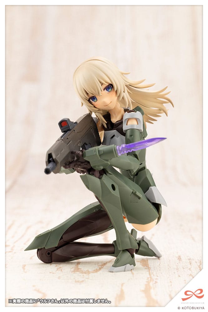 Sousai Shojo Teien Plastic Model Kit 1/10 Wolf 16 cm Figmas Yokina