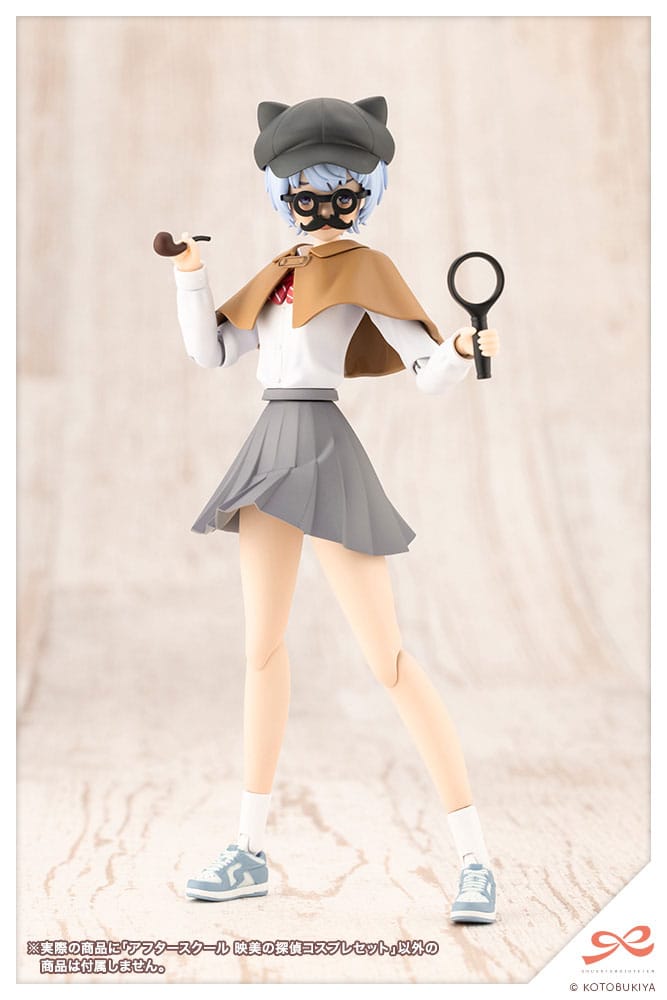 Sousai Shojo Teien Zubehör Set für Actionfiguren After School Eimi´s Detective Cosplay Set Figurenzubehör Yokina
