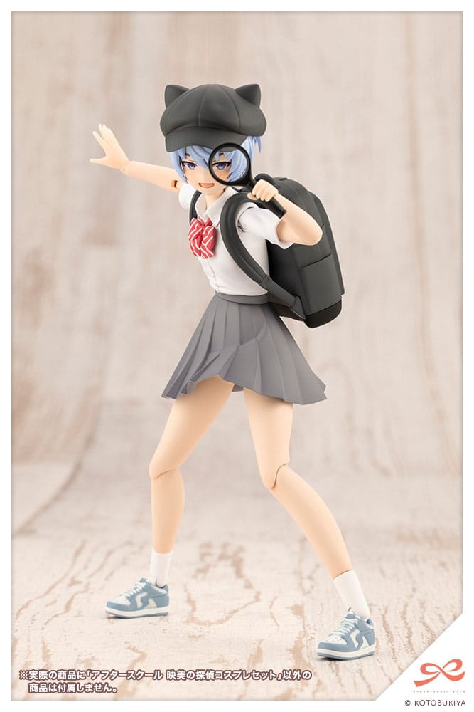 Sousai Shojo Teien Zubehör Set für Actionfiguren After School Eimi´s Detective Cosplay Set Figurenzubehör Yokina
