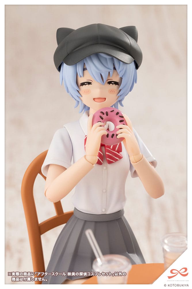 Sousai Shojo Teien Zubehör Set für Actionfiguren After School Eimi´s Detective Cosplay Set Figurenzubehör Yokina