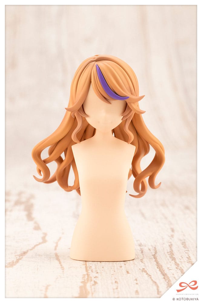 Sousai Shojo Teien Zubehör Set für Actionfiguren Arranged Wigs Long Wavy Hair Figurenzubehör Yokina