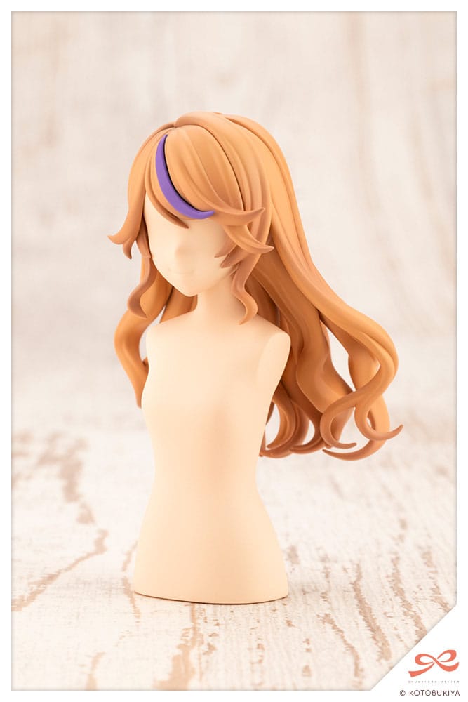 Sousai Shojo Teien Zubehör Set für Actionfiguren Arranged Wigs Long Wavy Hair Figurenzubehör Yokina