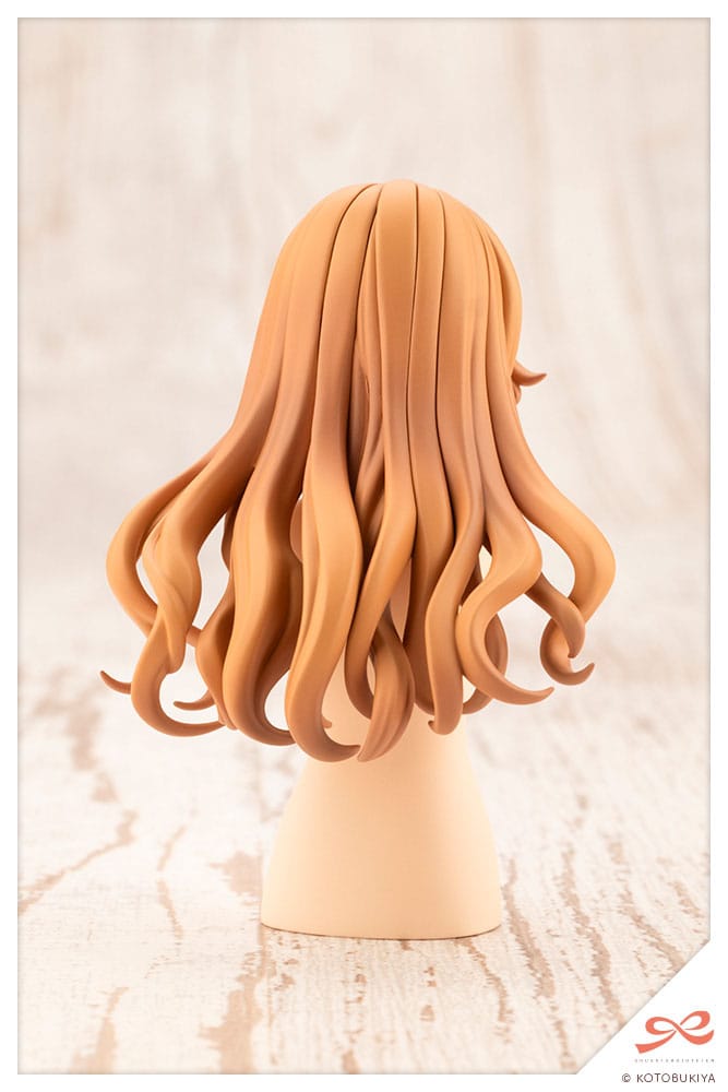Sousai Shojo Teien Zubehör Set für Actionfiguren Arranged Wigs Long Wavy Hair Figurenzubehör Yokina