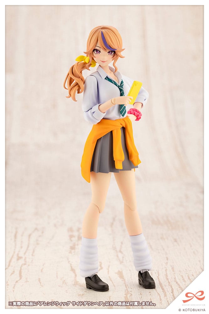 Sousai Shojo Teien Zubehör Set für Actionfiguren Arranged Wigs Side Down Hair Figurenzubehör Yokina