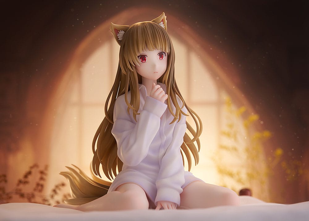 Spice and Wolf: Merchant Meets the Wise Wolf PVC Statue 1/7 Holo: Dress Shirt Ver. 18 cm Scalefiguren Yokina