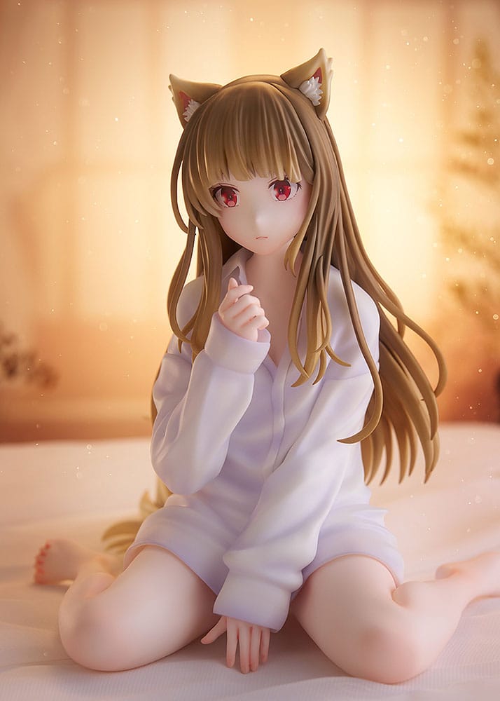 Spice and Wolf: Merchant Meets the Wise Wolf PVC Statue 1/7 Holo: Dress Shirt Ver. 18 cm Scalefiguren Yokina