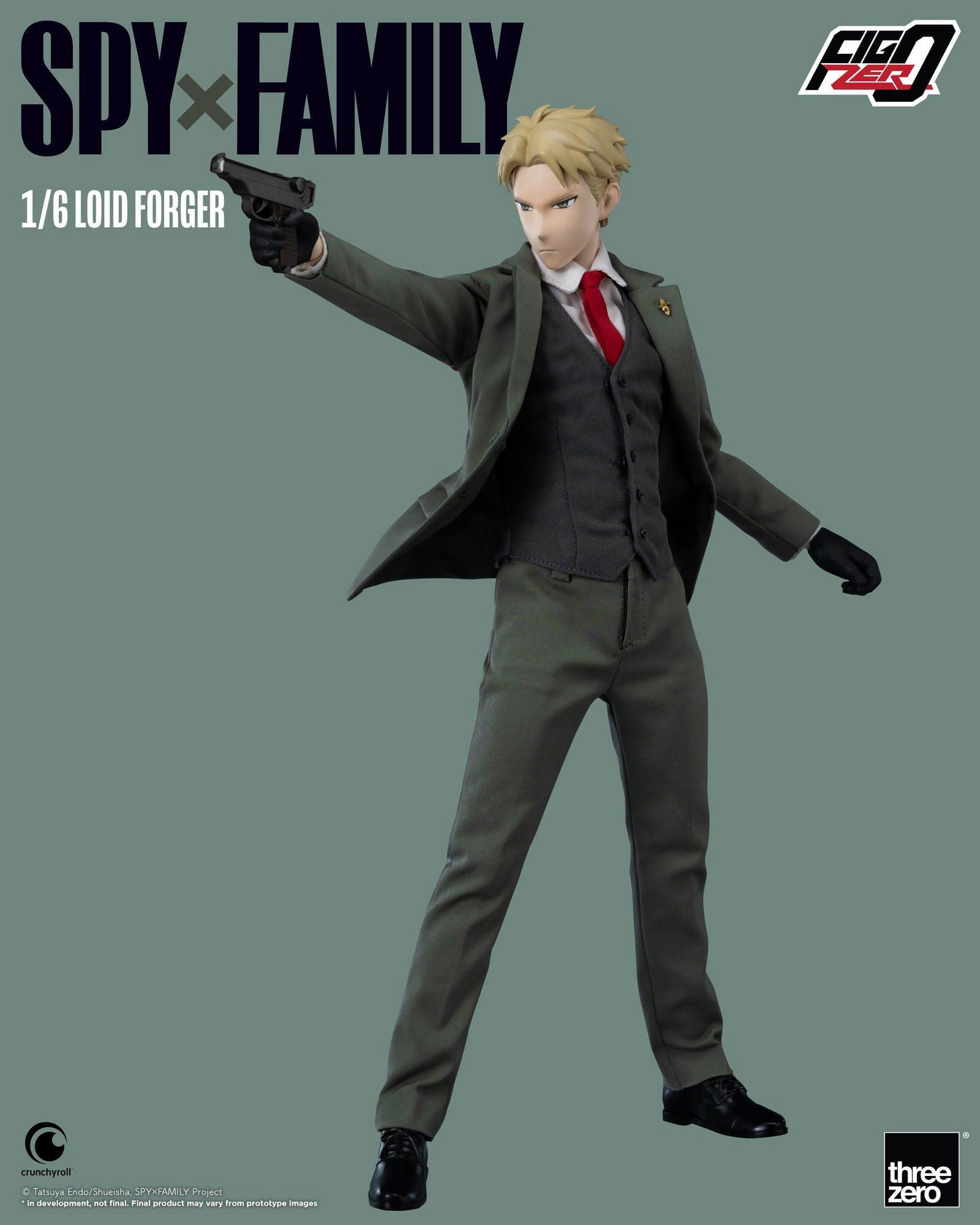 Spy x Family FigZero Actionfigur 1/6 Loid Forger 31 cm Figmas Yokina