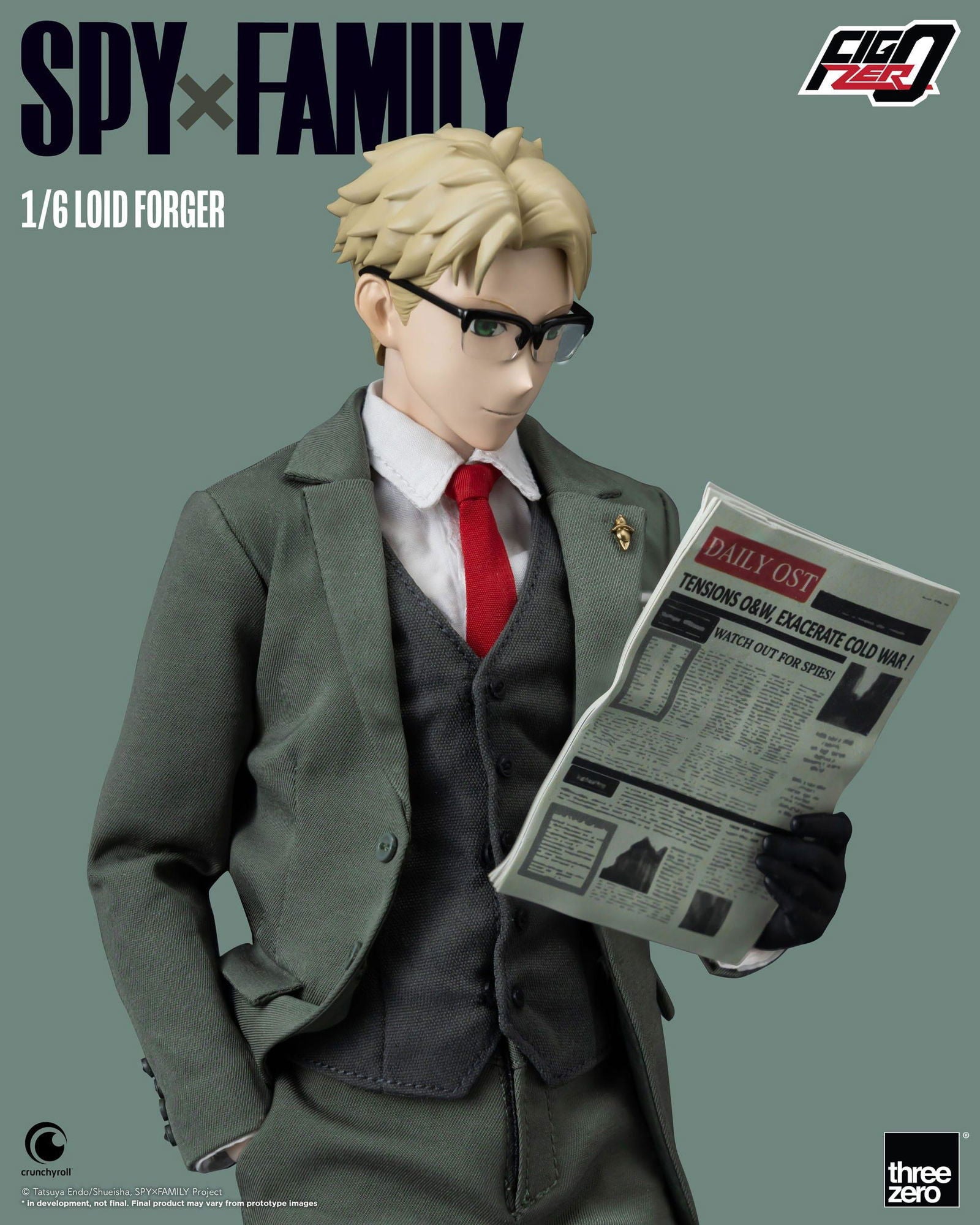 Spy x Family FigZero Actionfigur 1/6 Loid Forger 31 cm Figmas Yokina