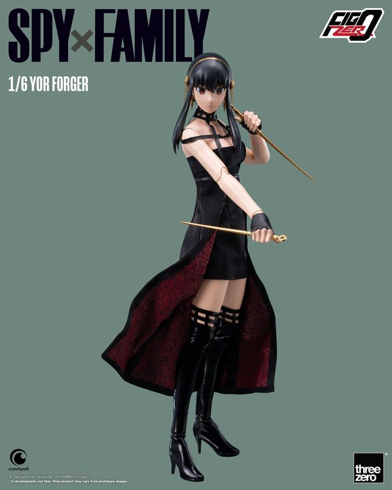 Spy x Family FigZero Actionfigur 1/6 Yor Forger 28 cm Figmas Yokina