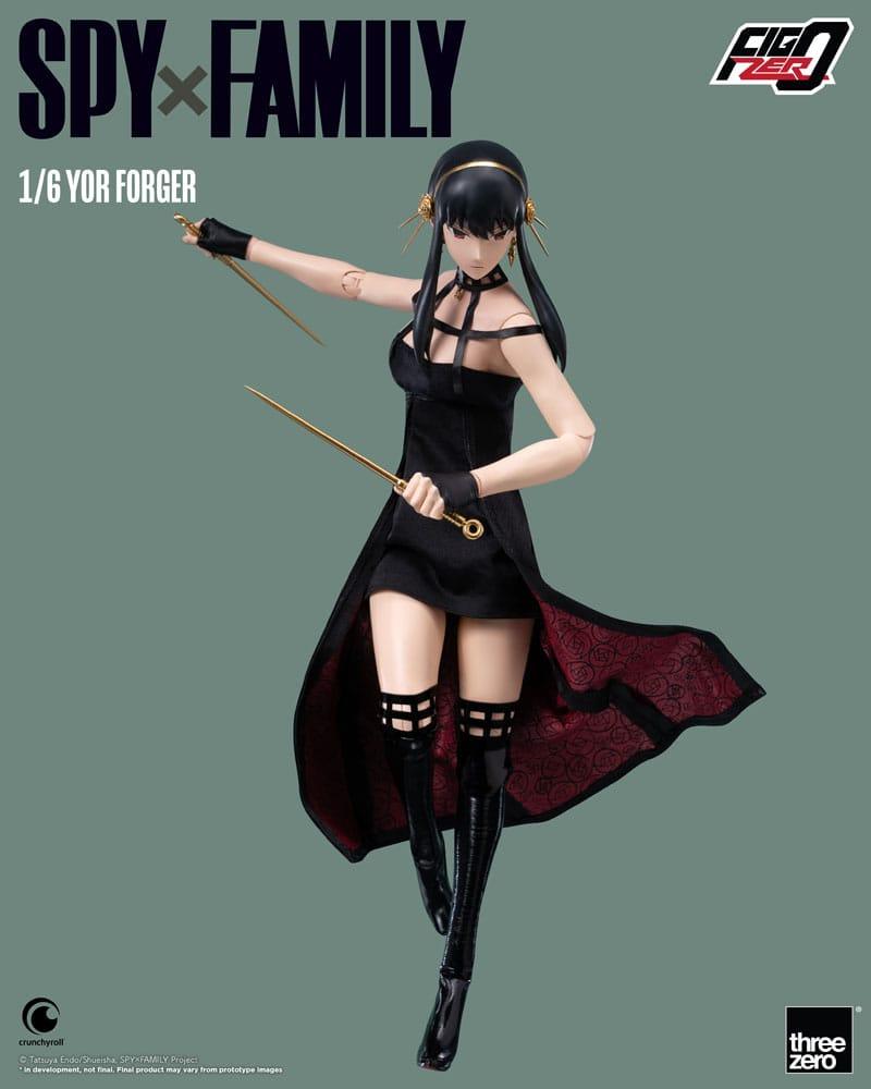 Spy x Family FigZero Actionfigur 1/6 Yor Forger 28 cm Figmas Yokina