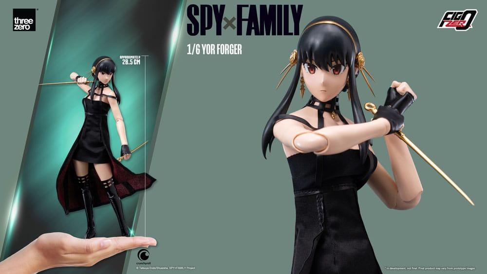 Spy x Family FigZero Actionfigur 1/6 Yor Forger 28 cm Figmas Yokina