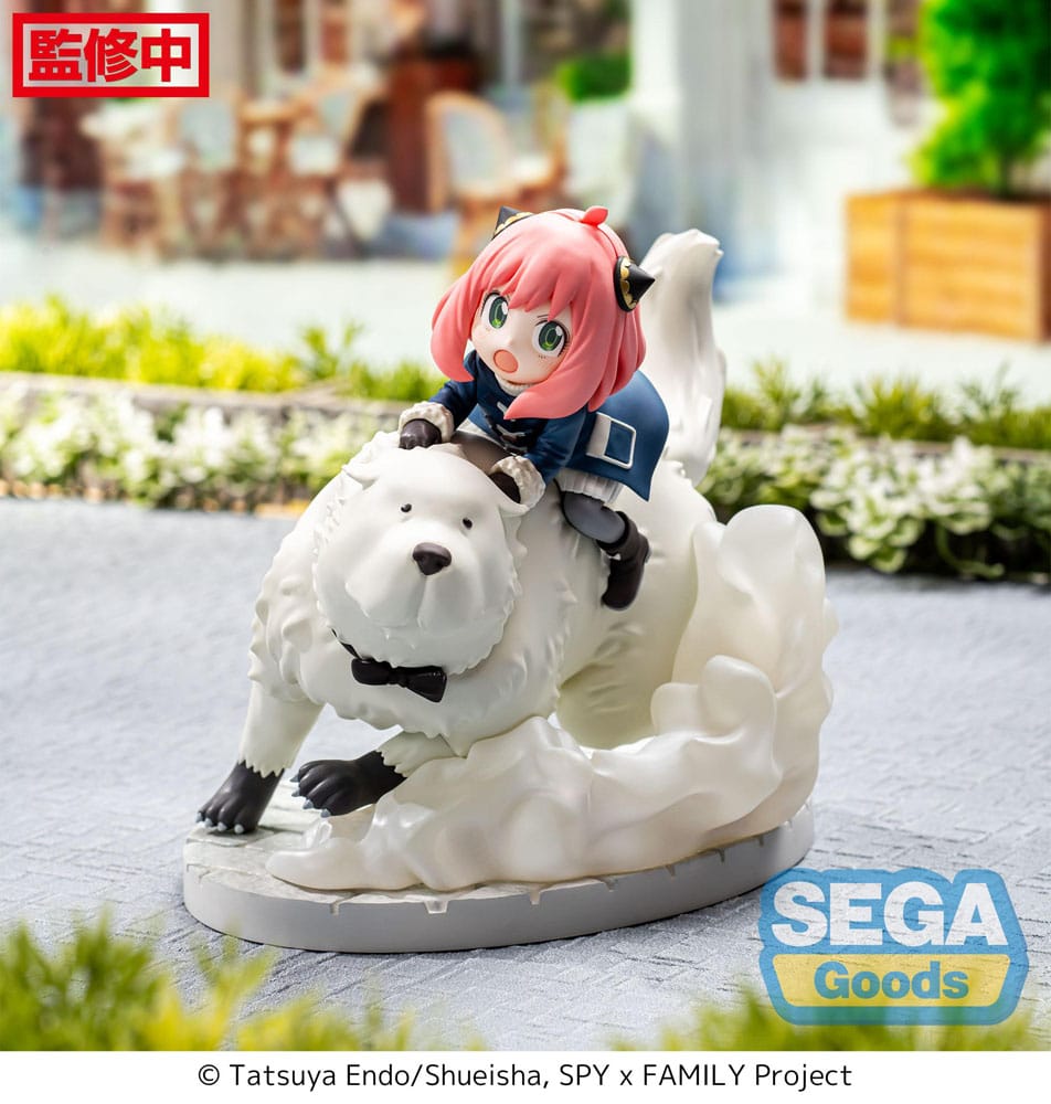 Spy x Family Luminasta PVC Statue Anya Forger & Bond Forger Mission Extend 16 cm Prizefiguren Yokina