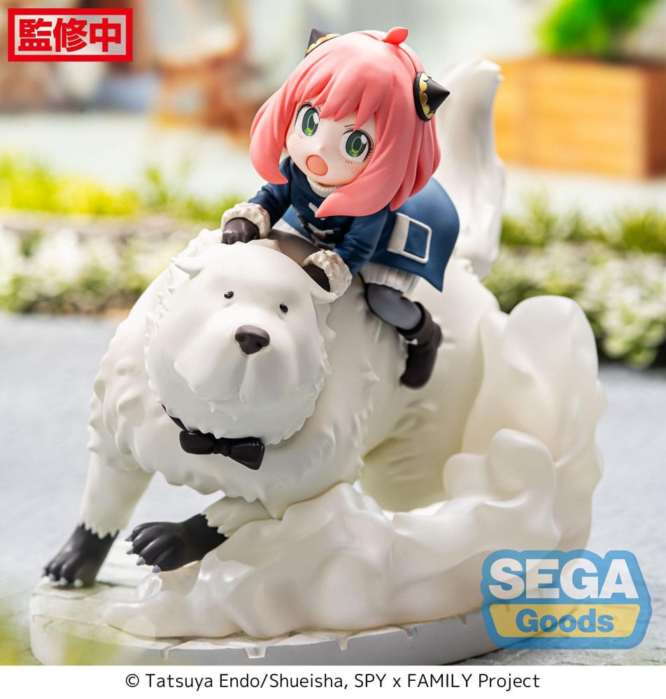 Spy x Family Luminasta PVC Statue Anya Forger & Bond Forger Mission Extend 16 cm Prizefiguren Yokina
