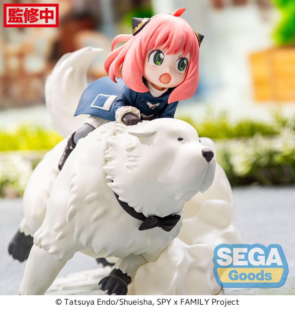 Spy x Family Luminasta PVC Statue Anya Forger & Bond Forger Mission Extend 16 cm Prizefiguren Yokina