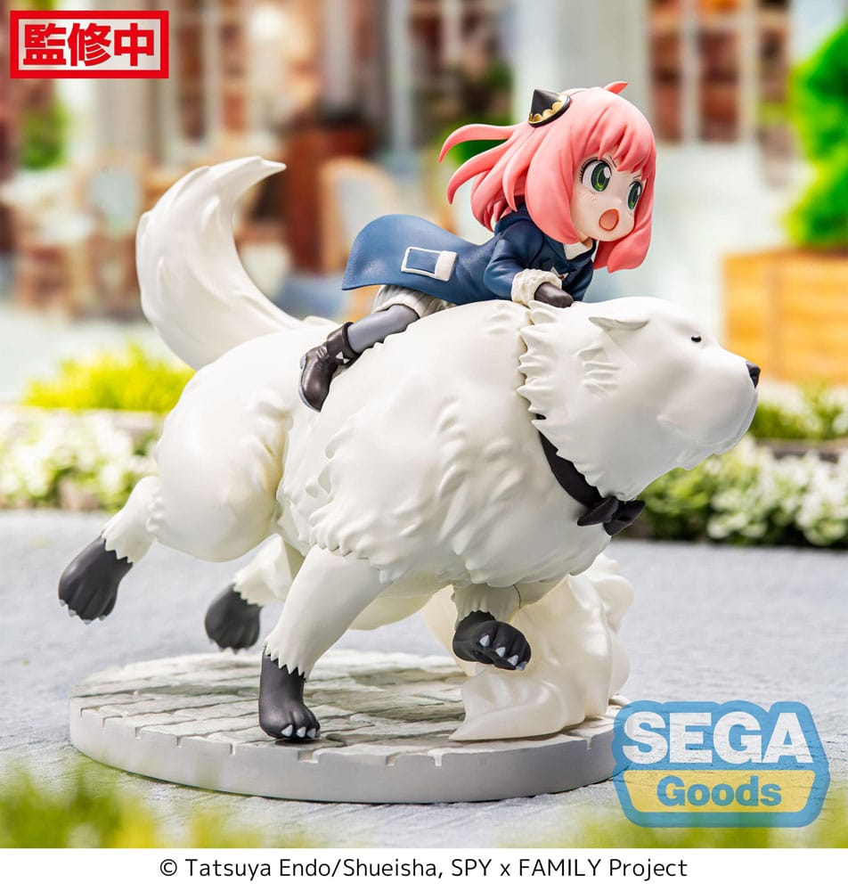 Spy x Family Luminasta PVC Statue Anya Forger & Bond Forger Mission Extend 16 cm Prizefiguren Yokina