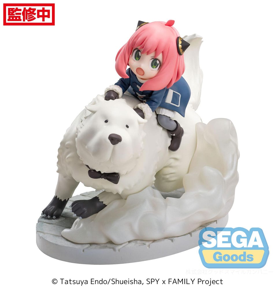 Spy x Family Luminasta PVC Statue Anya Forger & Bond Forger Mission Extend 16 cm Prizefiguren Yokina
