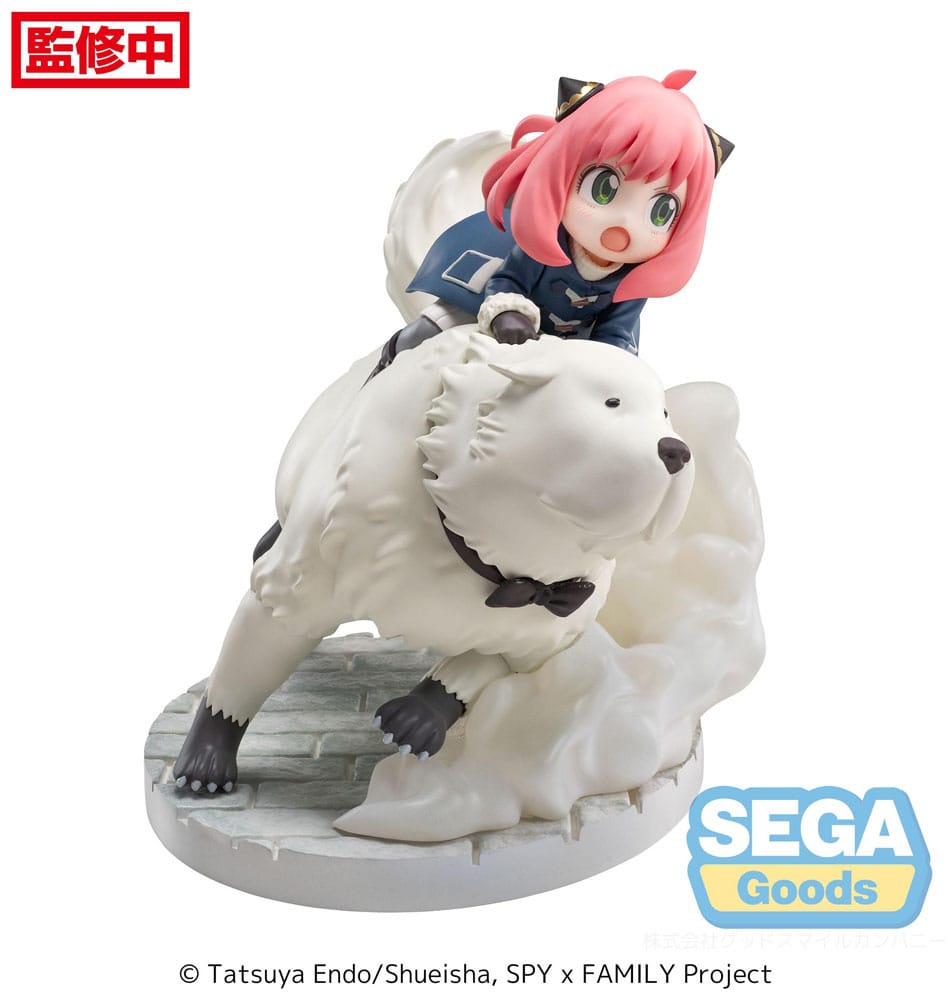 Spy x Family Luminasta PVC Statue Anya Forger & Bond Forger Mission Extend 16 cm Prizefiguren Yokina