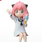 Spy x Family PM Perching PVC Statue Anya Forger Summer Vacation 12 cm Prizefiguren Yokina