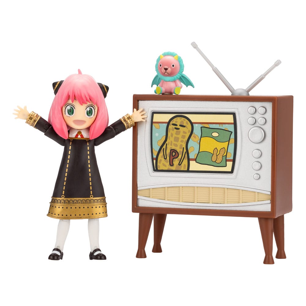 Spy x Family Total Anime Actionfigur Anya Forger 11 cm Figmas Yokina