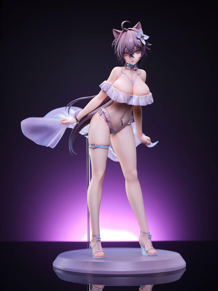 Statue 1/6 Cat-like Girlfriend Evangeline 28 cm Hentai Yokina