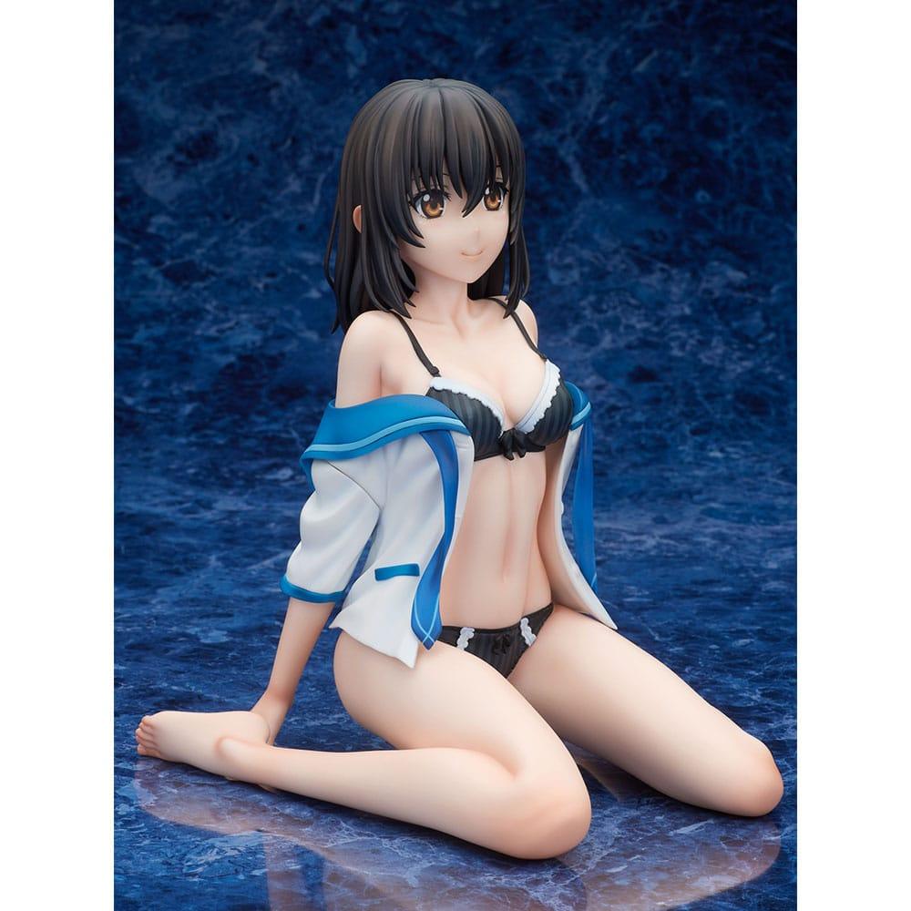 Strike the Blood Final PVC Statue 1/4 Yukina Himeragi Black Lingerie Ver. 22 cm Scalefiguren Yokina