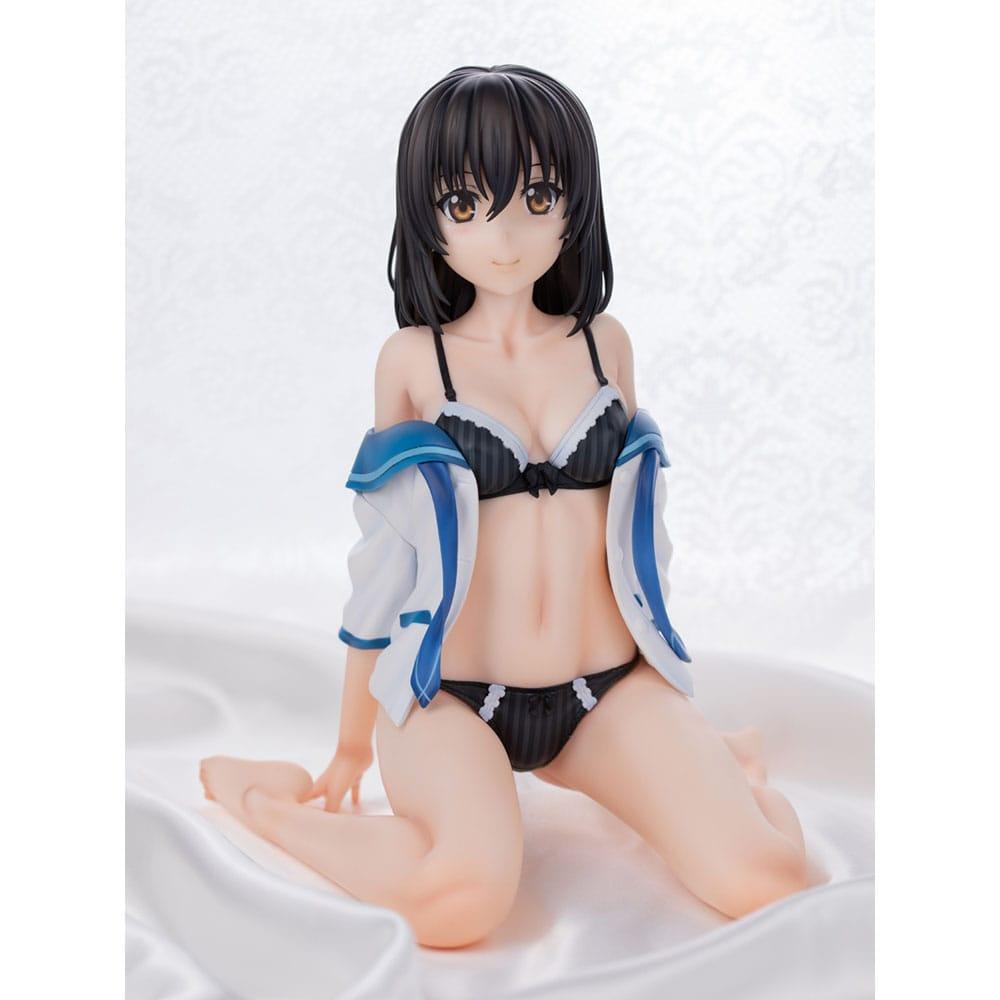 Strike the Blood Final PVC Statue 1/4 Yukina Himeragi Black Lingerie Ver. 22 cm Scalefiguren Yokina