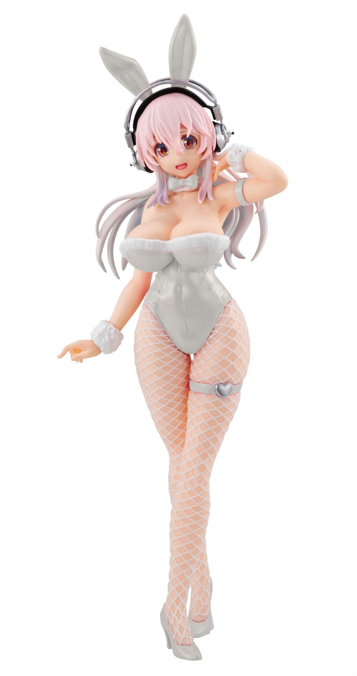 Super Sonico BiCute Bunnies PVC Statue Pearl White Ver. 30 cm Prizefiguren Yokina