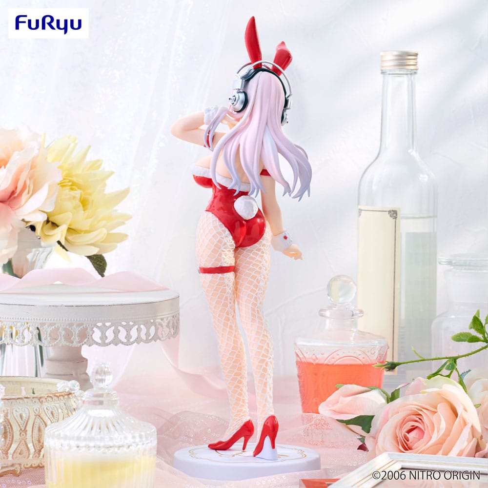 Super Sonico BiCute Bunnies PVC Statue Red Color Ver. 30 cm Prizefiguren Yokina