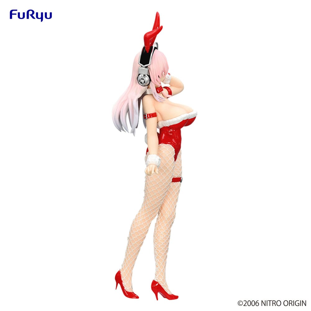 Super Sonico BiCute Bunnies PVC Statue Red Color Ver. 30 cm Prizefiguren Yokina