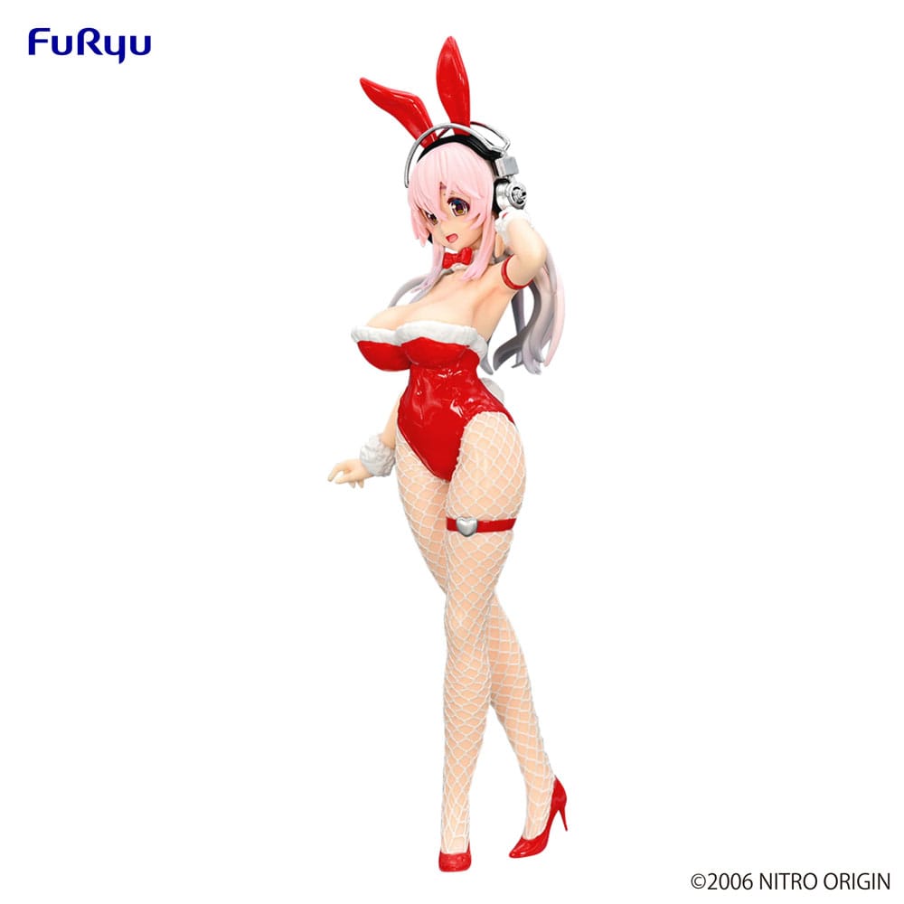 Super Sonico BiCute Bunnies PVC Statue Red Color Ver. 30 cm Prizefiguren Yokina