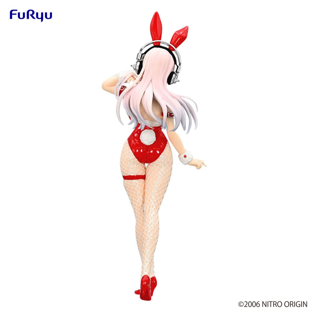Super Sonico BiCute Bunnies PVC Statue Red Color Ver. 30 cm Prizefiguren Yokina