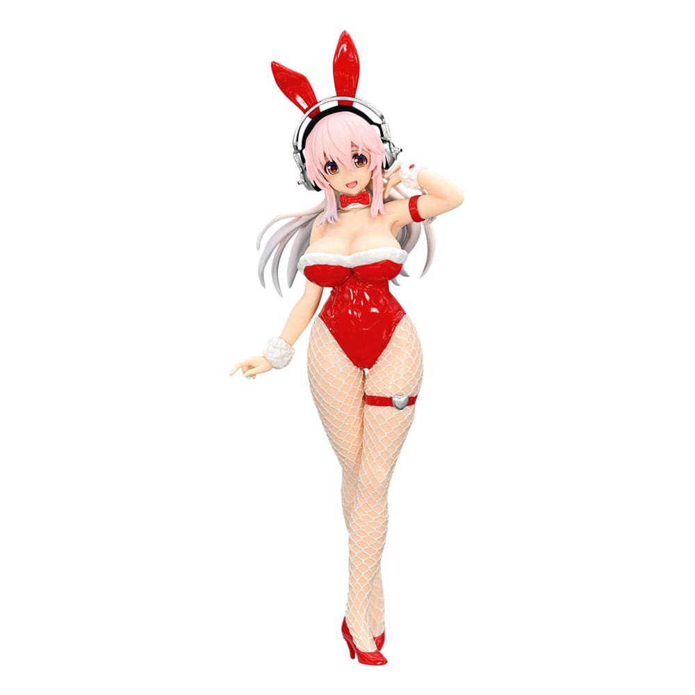 Super Sonico BiCute Bunnies PVC Statue Red Color Ver. 30 cm Prizefiguren Yokina