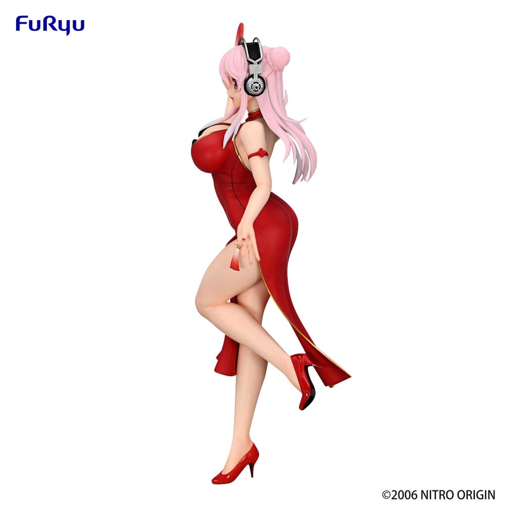 Super Sonico China Dress Ver. Trio-Try-iT PVC Statue 21 cm Prizefiguren Yokina