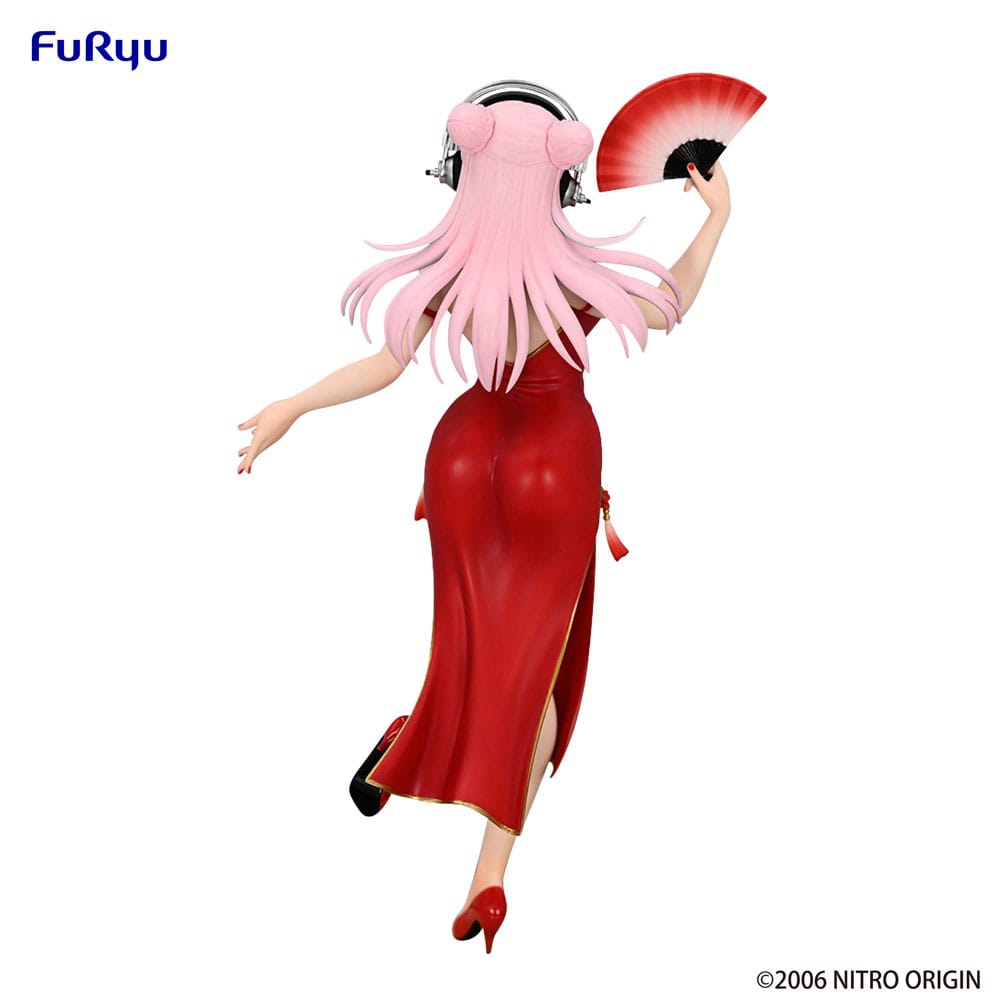 Super Sonico China Dress Ver. Trio-Try-iT PVC Statue 21 cm Prizefiguren Yokina