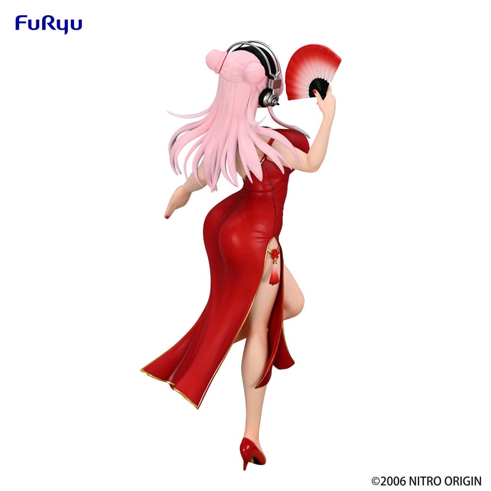 Super Sonico China Dress Ver. Trio-Try-iT PVC Statue 21 cm Prizefiguren Yokina