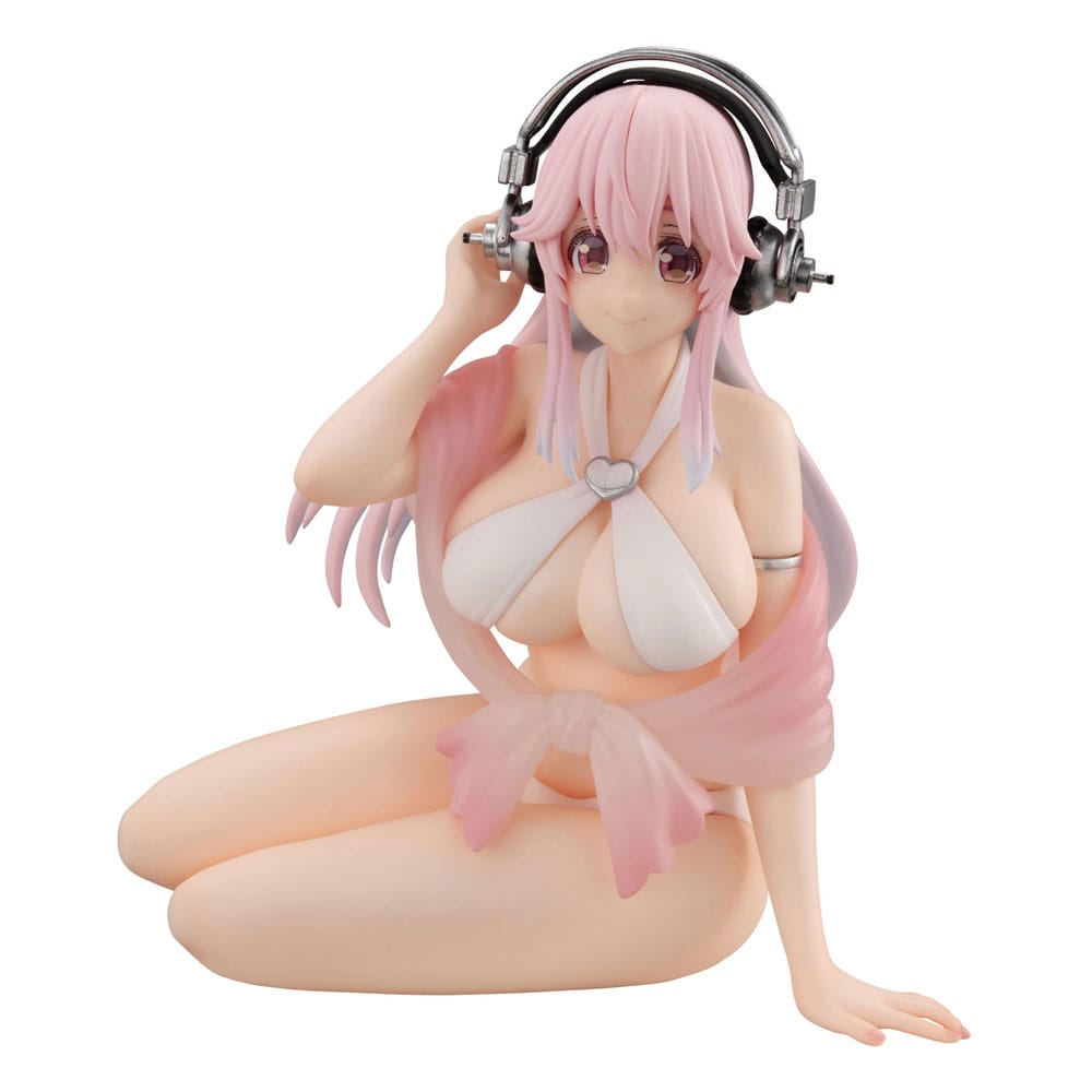 Super Sonico Noodle Stopper PVC Statue Super Sonico Summer Memories Ver. 11 cm Prizefiguren Yokina