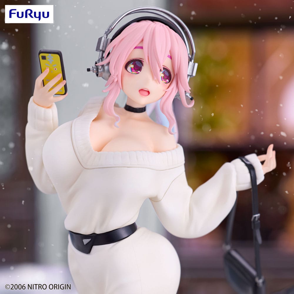 Super Sonico Trio-Try-iT PVC Statue Winter Memory Ver. 21 cm Prizefiguren Yokina