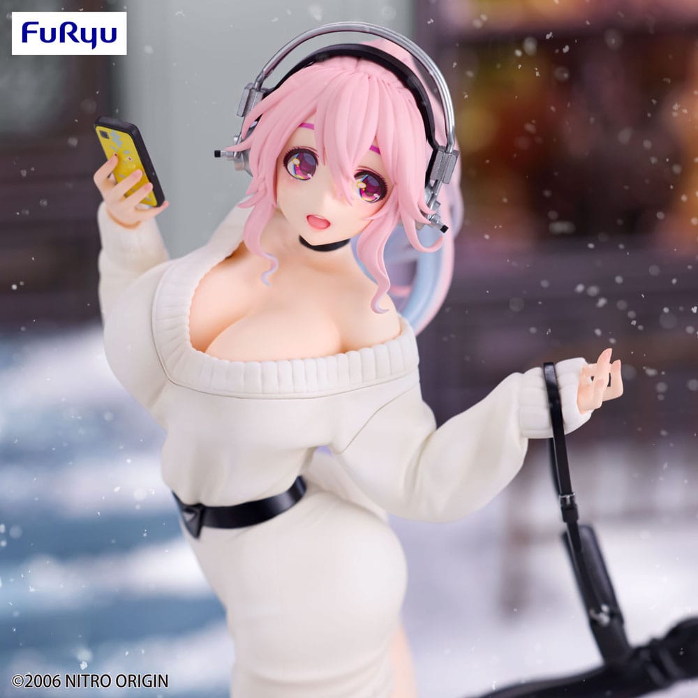 Super Sonico Trio-Try-iT PVC Statue Winter Memory Ver. 21 cm Prizefiguren Yokina