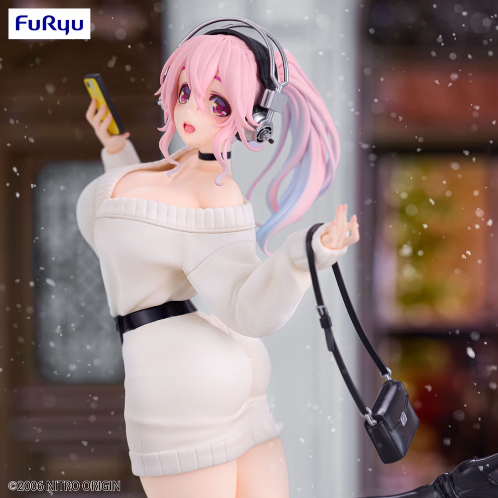 Super Sonico Trio-Try-iT PVC Statue Winter Memory Ver. 21 cm Prizefiguren Yokina