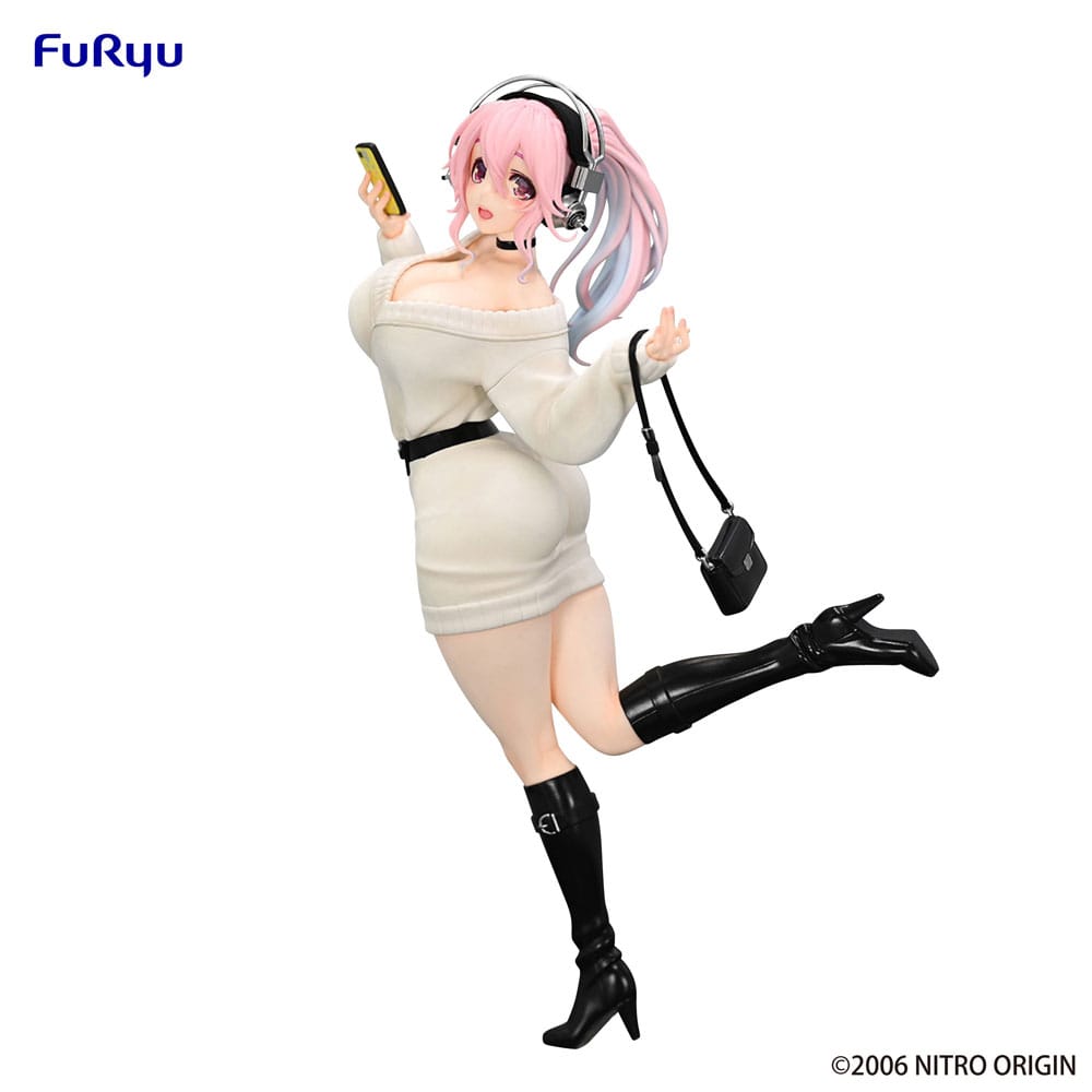 Super Sonico Trio-Try-iT PVC Statue Winter Memory Ver. 21 cm Prizefiguren Yokina