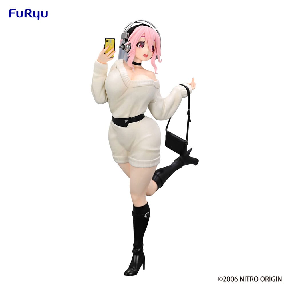Super Sonico Trio-Try-iT PVC Statue Winter Memory Ver. 21 cm Prizefiguren Yokina
