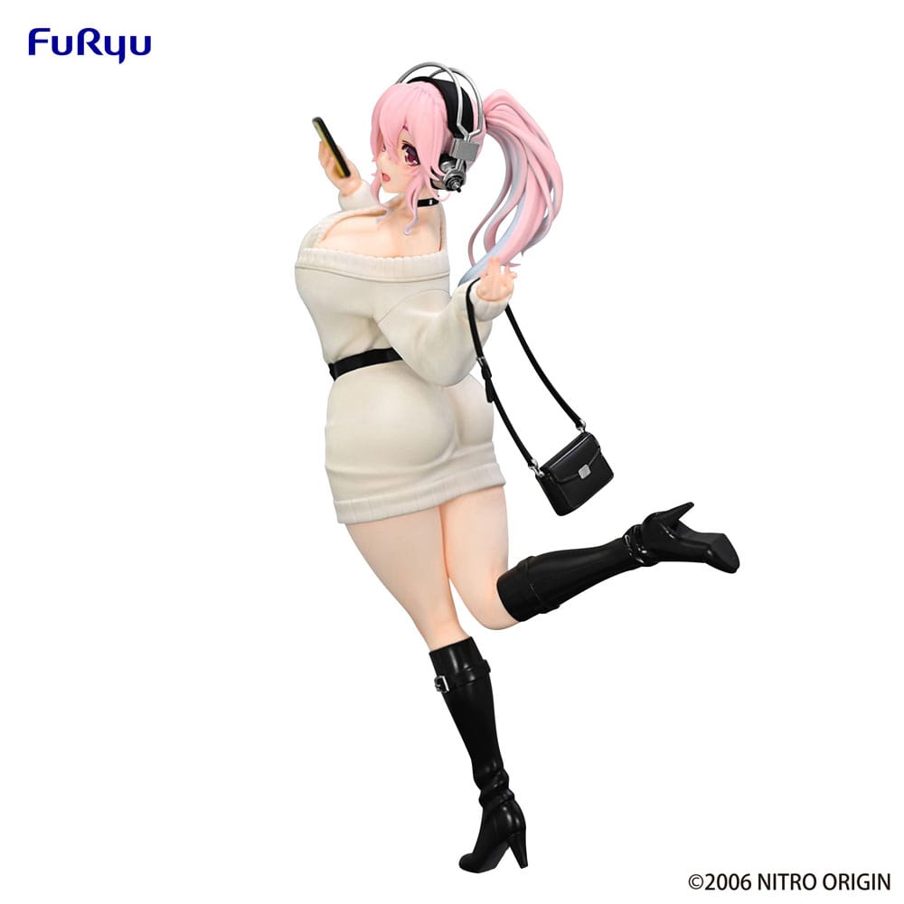 Super Sonico Trio-Try-iT PVC Statue Winter Memory Ver. 21 cm Prizefiguren Yokina