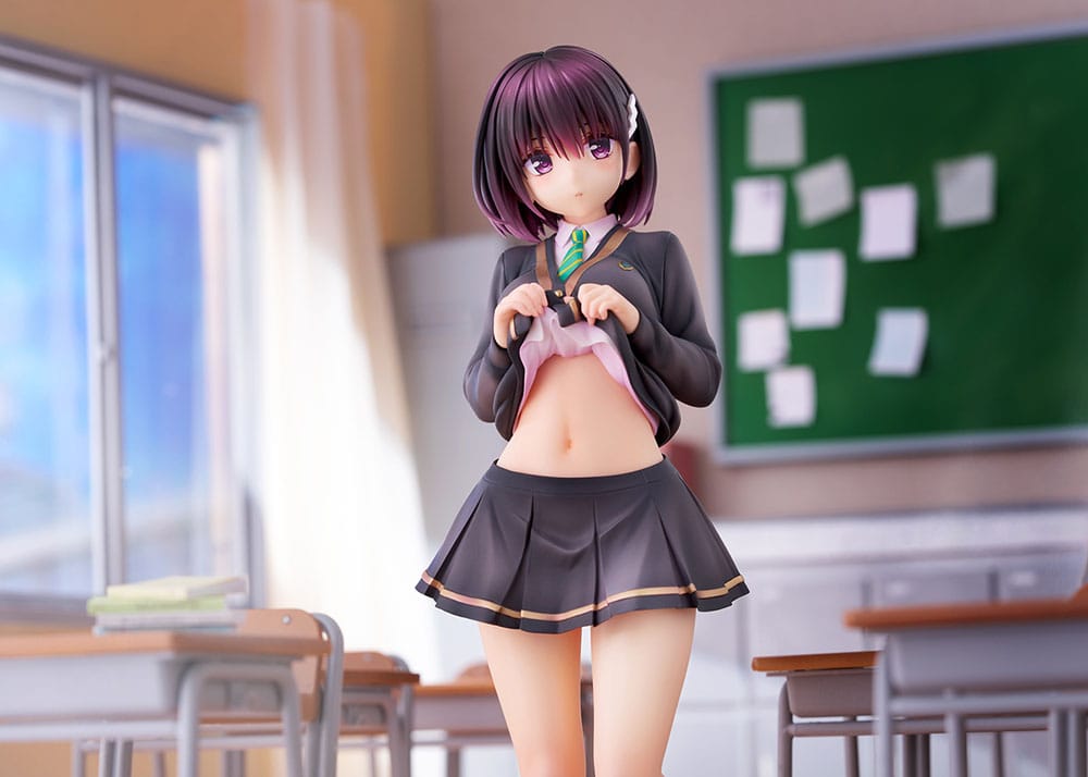 Suzu Kanade Statue PVC 1/7 24 cm Ayakashi Triangle Scalefiguren Yokina