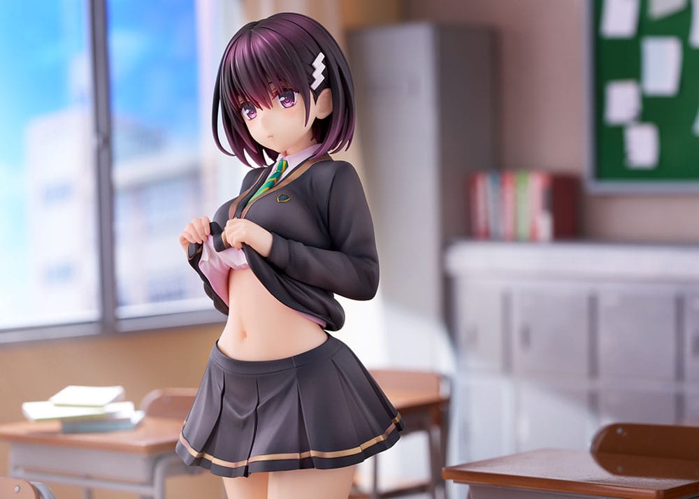 Suzu Kanade Statue PVC 1/7 24 cm Ayakashi Triangle Scalefiguren Yokina