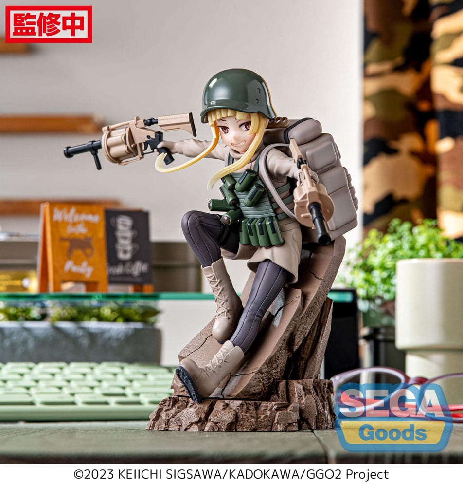 Sword Art Online Alternative: Gun Gale Online II Luminasta PVC Statue Fukaziroh 17 cm Prizefiguren Yokina